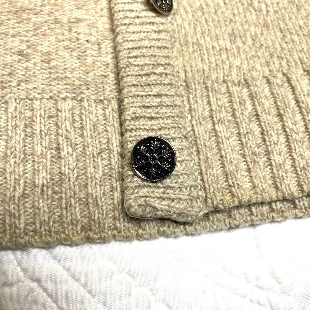 Vintage Eddie Bauer Nordic Fair Isle Wool Sweater Women’s  Size Large - Picture 6 of 10
